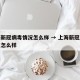 上海新冠病毒情况怎么样 → 上海新冠肺炎情况怎么样