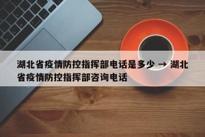 湖北省疫情防控指挥部电话是多少 → 湖北省疫情防控指挥部咨询电话