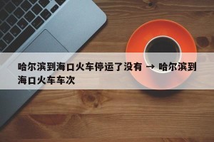 哈尔滨到海口火车停运了没有 → 哈尔滨到海口火车车次