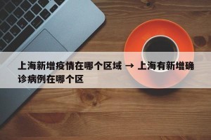 上海新增疫情在哪个区域 → 上海有新增确诊病例在哪个区